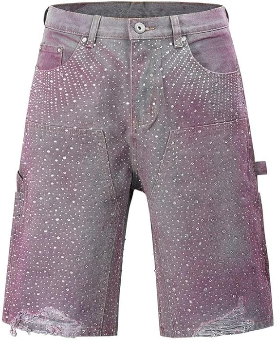 SUGAR RUSH - WIDE LEG DENIM SHORTS