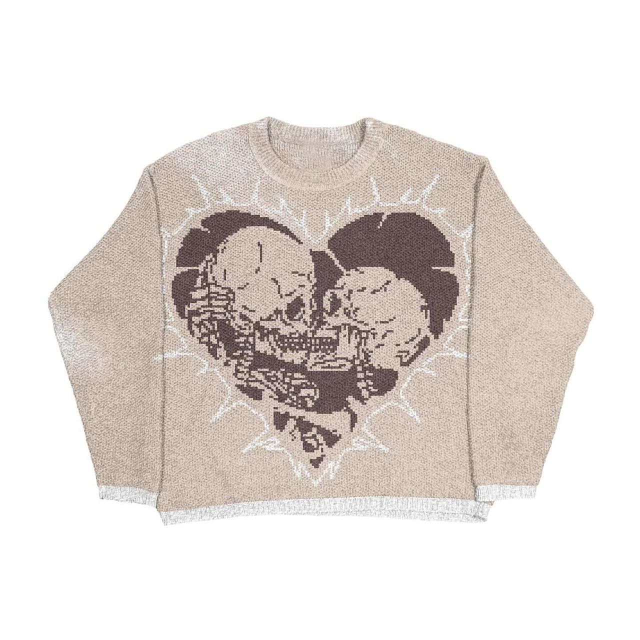 Skeleton heart - Knit sweater