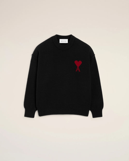 AMI - HEART SWEATER