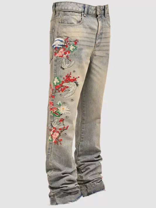 JAPANSE GARDEN JEANS - Straight Fit