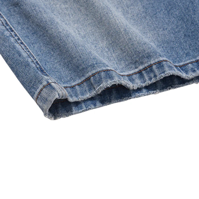 FROST - WASHED DENIM SHORTS